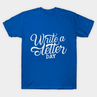 Letter Writing Day – December T-Shirt